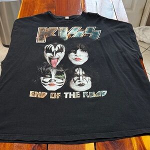 Alstyle Black KISS Men’s T-Shirt